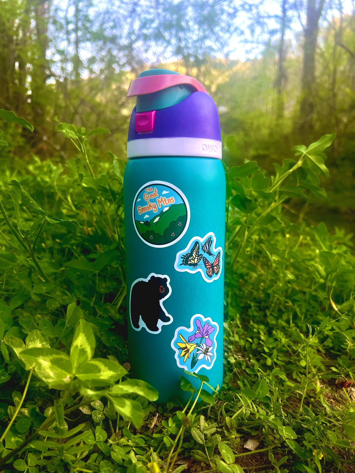 Smoky Mtn Sticker Collection- 4 piece