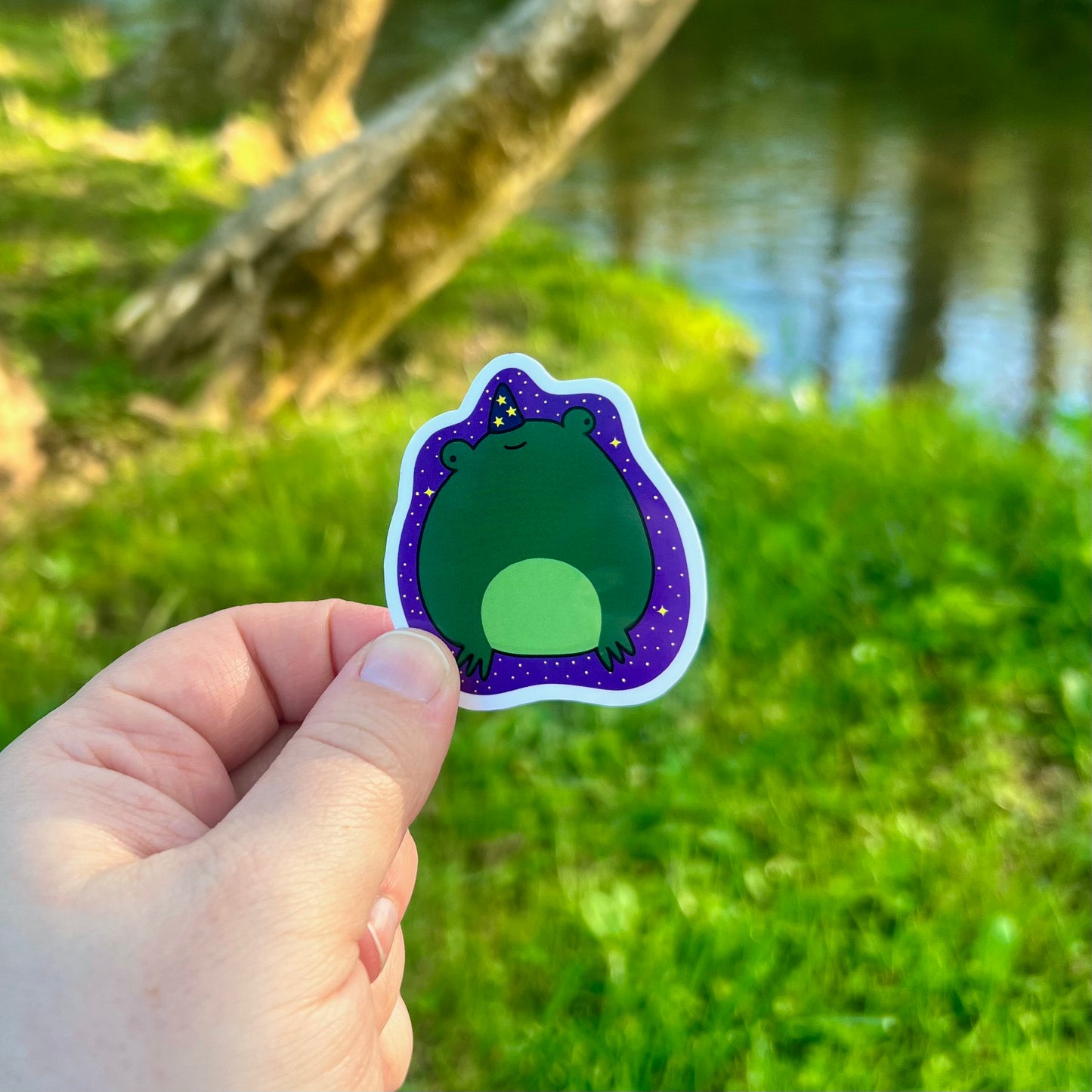Wizard Fwog Sticker